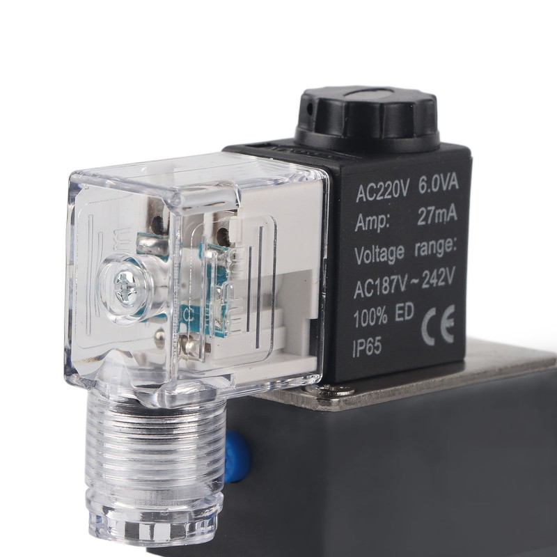 4V410-15 Outlet Type 2 Position 5 Way Solenoid Valve Mechanical
