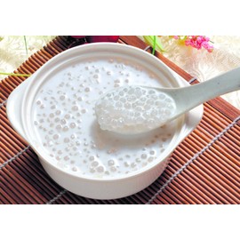 Small Tapioca Boba Pearls (Sago Balls) from Cassava - Create Chewy Perfection in Taiwanese Bubble Boba Milk Tea, Tapioca Pudding, Desserts, and More - Translucent & Flavor-Absorbent - Ideal for Soup or Sauce Thickening - Gluten-Free, Vegan-Friendly & Incredibly Versatile