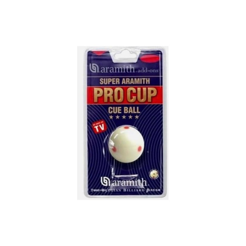 Aramith Pro Cup TV Ball 1 7/8" UK Pool Ball