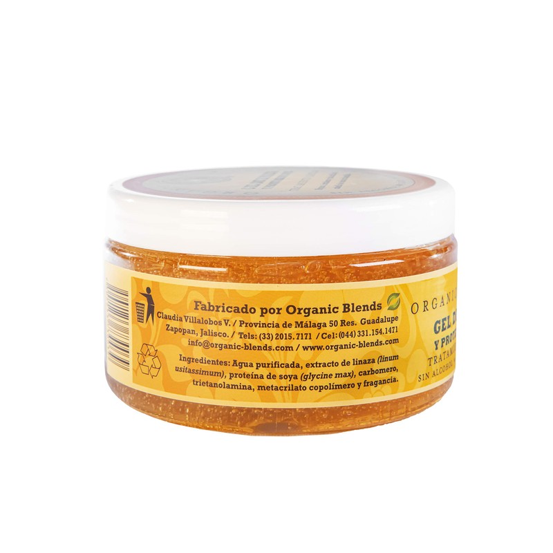 Gel Orgánico Linaza Y Proteína De Soya 520ml Organic Blends