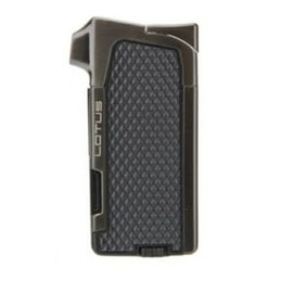 Lotus Condor Traditional Flame Pipe Lighter (Gunmetal)