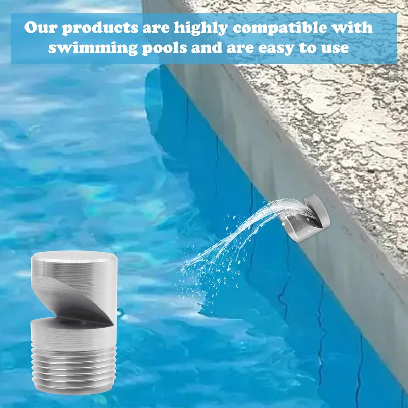 86201500 Stainless Steel Swimming Pool Jet Nozzle,Corrosion Resistance Stainless Steel