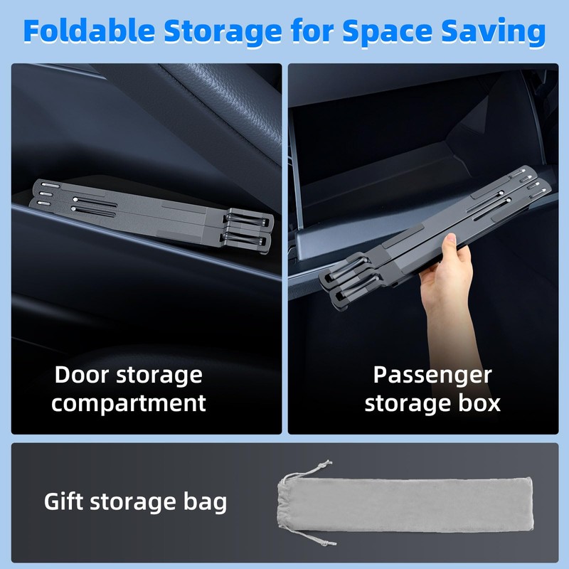 Angle Adjustable Car Steering Wheel Laptop Holder,Foldable Laptop Stand for