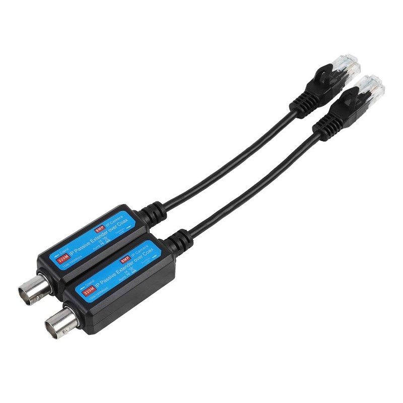 Network Transmitter 1 Pair Passive IP Network Coaxial Transmitter 10/100