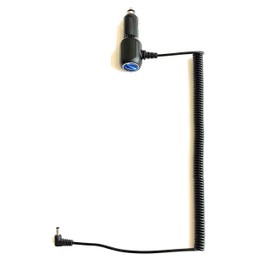 DCPOWER Coiled/Curled Power Cord Compatible Replacement for Cobra RAD450, RAD 450, RAD350, RAD 350 Laser Radar Detector