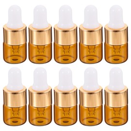 Ipetboom 30 Piezas Pequeña Botella De Aceite Esencial Mini Herramientas Miniperfumes Terrario Botella De De Aceite Esencial Frascos Cuentagotas Vacios Frascos De Muestra Mini Botella