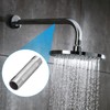 uxcell 2pcs Shower Head Extension Arm 80mm(3.1") Length Stainless Steel