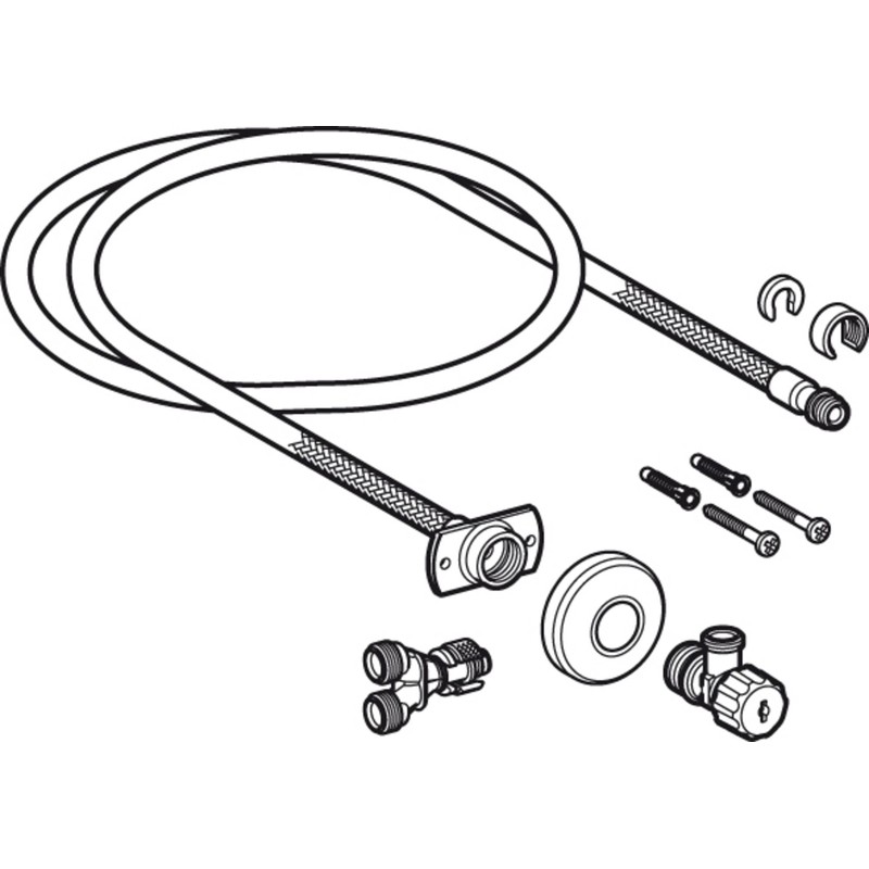 Geberit Water Connection Set for UP-SPK 12 cm for Geberit