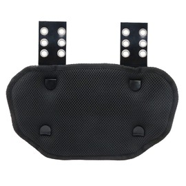 Runxrocy Football Back Plate Rear Back Protector Football Low Back Pad for Adult Football Players for Adult Danger Beware of Dog