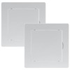 Vent Systems White ABS Plastic - Access Panel 4 x