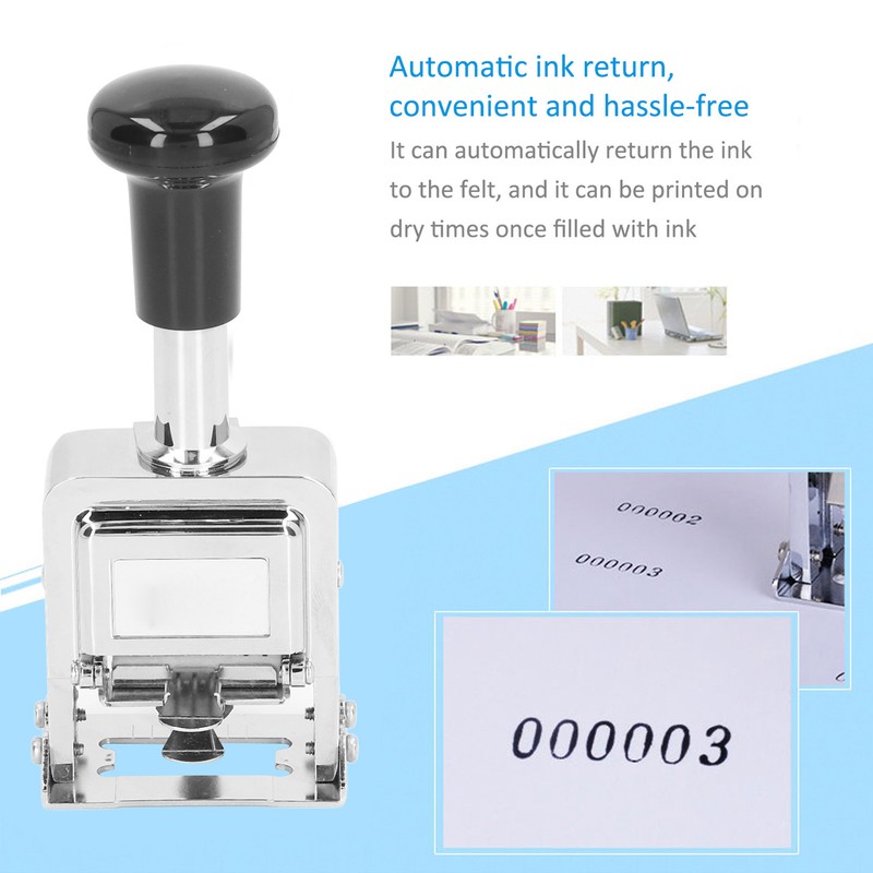 7 Digit Number Stamp Automatic Jump Number Stamp 7 Digit