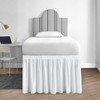 Dorm Room Bed Skirt, Extra Long College Dorm Bed Skirt,