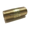 EDGE INDUSTRIAL Brass Nipple 1/2" X 1/2", 2" Length, Male