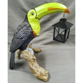 Pier 1 Polly Toucan Lantern Pier One - Tropical Birds Decor