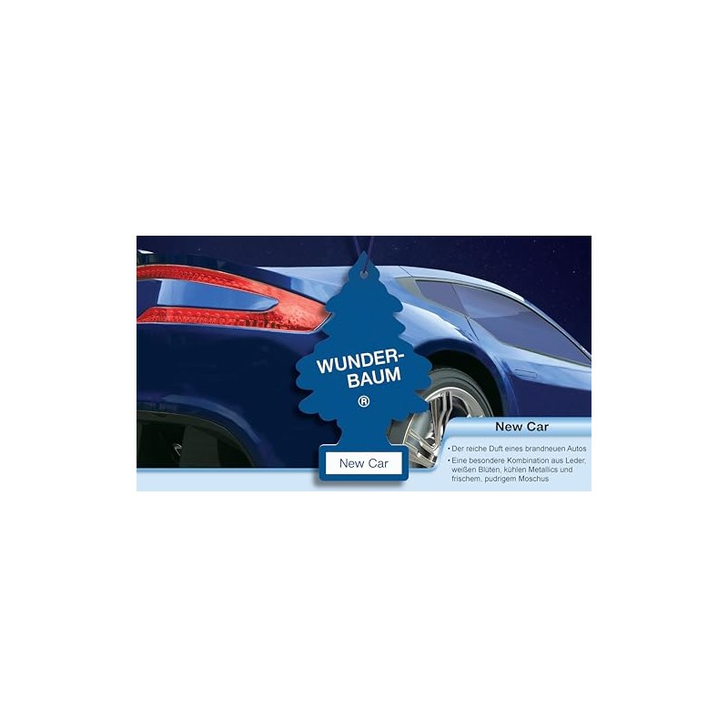 Wunderbaum Air Fresheners New Car