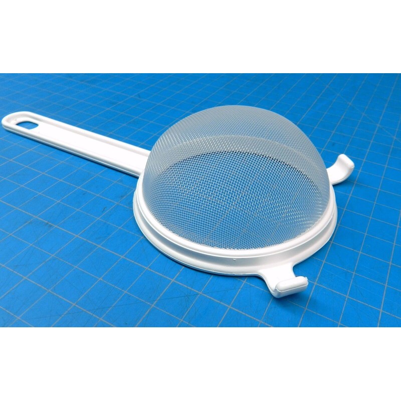 Basket Strainer All Plastic Polyester Mesh 5" Kitchen Culinary Sieve