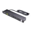 StarTech.com 8-Outlet Horizontal Rack Mount Metered PDU, 1U Server Power