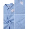 JEKAOYI Button Down Linen Shirts for Men Casual Long Sleeve