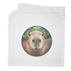 Azeeda 'Smiling Capybara' Cotton Baby Blanket/Shawl (BY00039749)