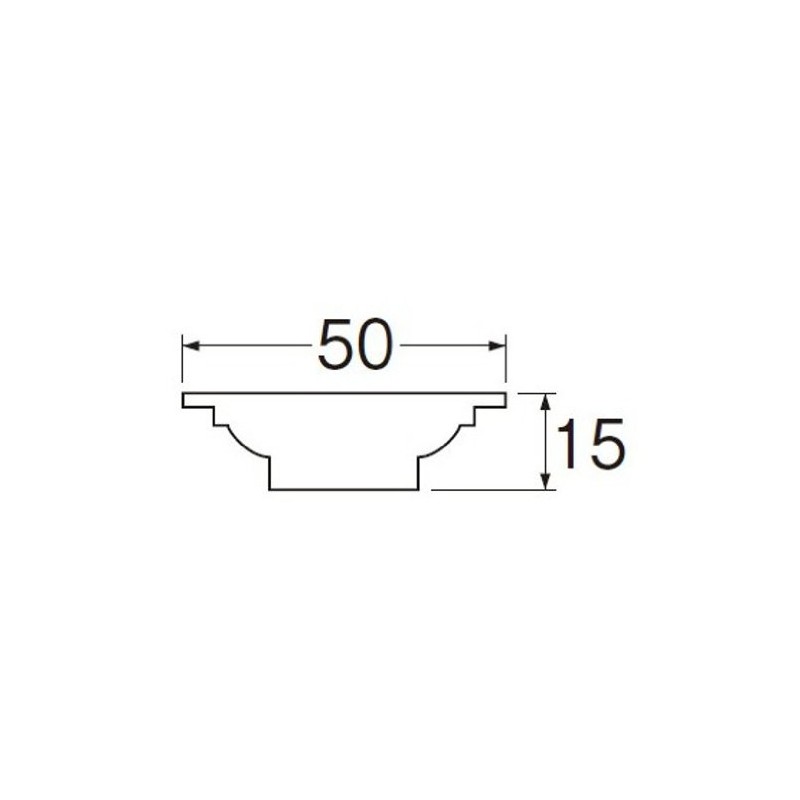 SANEI Washing Machine Drain Lid for SANEI H56-50 H56-50 H56-50-HU1