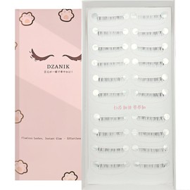Lower Eyelashes, 10 Pairs of Eyelashes, Popular, Transparent Axis, Lower Eyelashes, Natural Lower Eyelashes