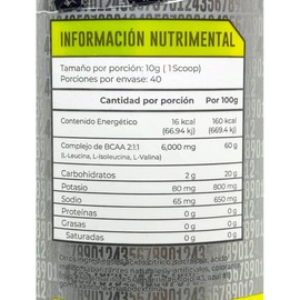 Bcaas 211 Mora Azul 400 Grs 43 Supplements Mora Azul