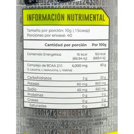 Bcaas 211 Mora Azul 400 Grs 43 Supplements Mora Azul