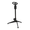 Desktop Microphone Stand, Adjustable Table Mic Stand with Mic Clip,