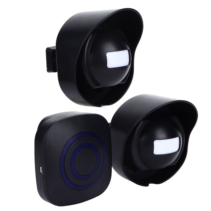 Smart Wireless Doorbell Waterproof Sensing Doorbell Security Alarm for Home