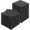 VEVOR Interlocking Tile 50PCS Black, Drainage Tiles 12" x 12"