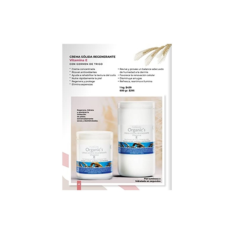 Crema Solida Regenerante Vitamina 600
