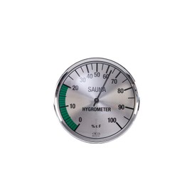 eliga Hygrometer silberfarben 135 mm