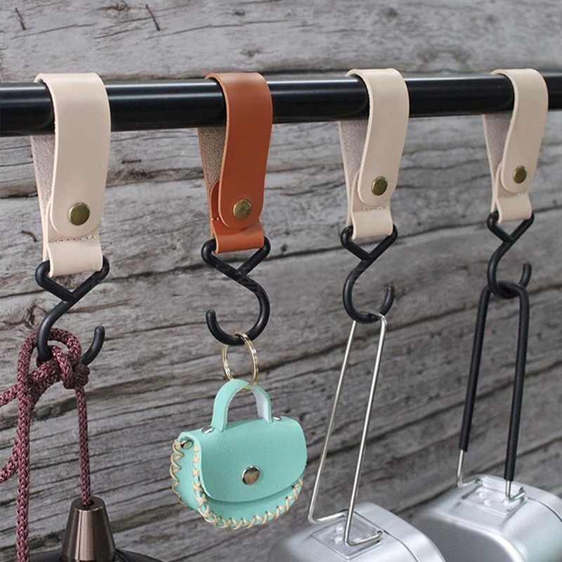 CALLYSONIC Hooks, Hooks for Clothes Rail, Hooks for Wardrobe, S