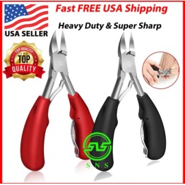 Unbranded Heavy Duty Toenail Clippers For Thick Ingrown Nails Stainless Steel Nail Care