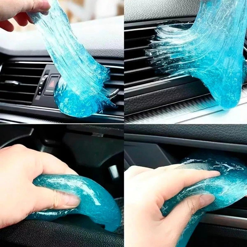 Universo en Linea Set 4 Slime Limpieza Superficie Multiuso Moldeable