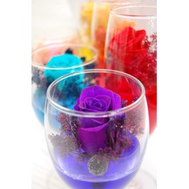 Inter Plants Net (MY06E) 6132PK Preserved Flowers, Sherry, Pink