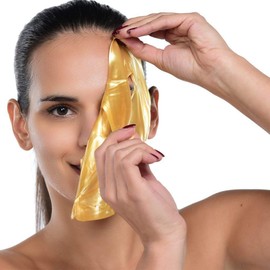 Luxurious 24k Gold Bio-collagen Facial Mask (5pcs)