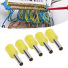 1000pcs E1008 Insulated Ferrules Terminal Copper PVC Pin Cord End
