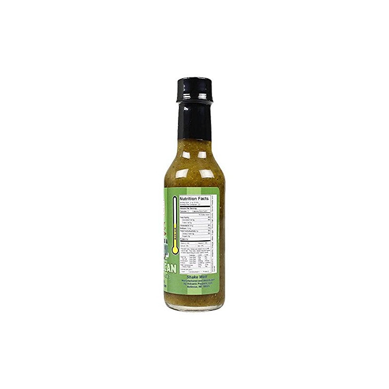 Green Vulcan Jalapeno Hot Sauce