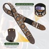 Dksongr Guitar Strap for Acoustic, Guitars Head Cowhide Leather Ends,Strap