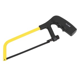 Raguso Small Stainless Steel Hacksaw Frame Maintenance Tool Hacksaw Frame Tool Hacksaw Saw Frame Hand Saw Maintenance Tool for metal