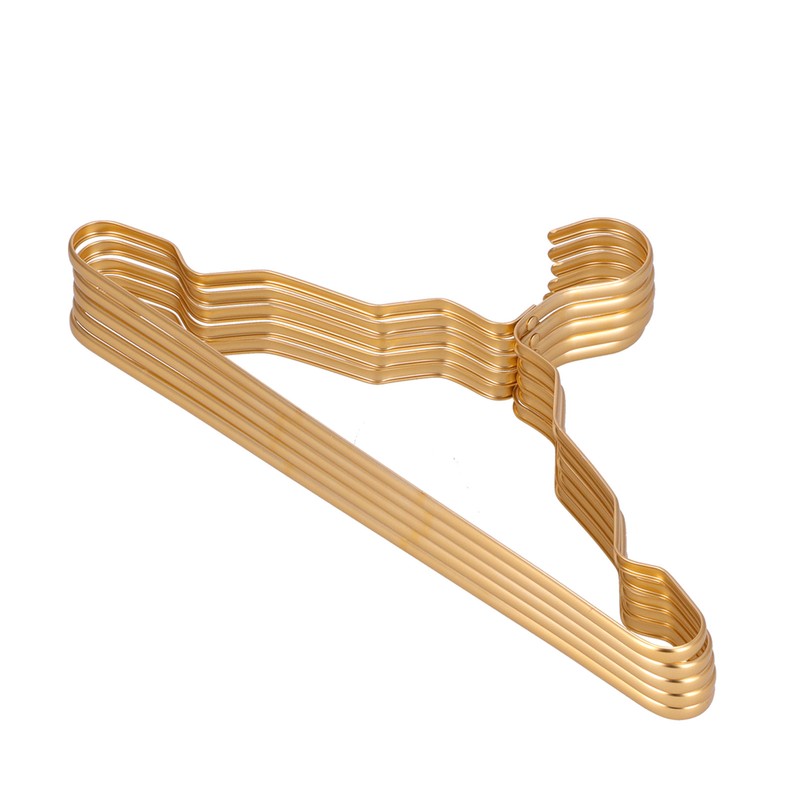 10Pcs Clothes Hanger WearResistant Enlarged Thickened SpaceAluminum NonSlip Clothes Hanger