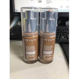 Revlon LOT OF 2 Revlon Illuminance Skin-Caring Liquid Foundation 1 Oz 513 New Sealed