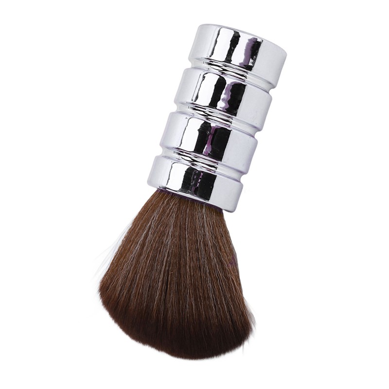 Barber Neck Duster Brush Soft Gentle Electroplating Process Professional Neck