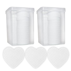 Embagol Eyelash Extension Glue Wipes 400 PCS Lint Free Nail Wipes Non-Woven Fabric Lash Glue Wipes Nail Polish Remover Wipes for Lash Extension Supplies (White(400 pcs))