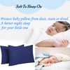 Toddler Cot Bed Pillow Cases, Baby Pillowcase Plain Cotton Soft