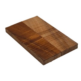 Exotic Wood Zone's Hawaiian Koa Bookmatched Wood Knife Blanks/Knife Scales | 5" x 1-1/2" x 3/8"