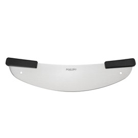 BOLEXINO 20" High Carbon Stainless Steel Pizza Cutter Rocker with Non-slip Handle, Premium Knife Tools for Pizza and Bread, Professional Pizza Oven Accessories for Commercial, Home