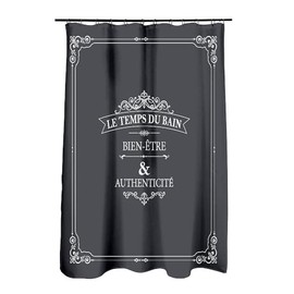 Douceur d'Intérieur Shower Curtain 180 x 200 cm Polyester Vintage Print