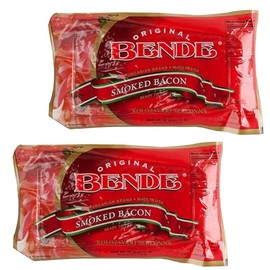 Bende Smoked Bacon Kolozsvari 0.9 Lb (2 Pack) - Perfect Fully Cooked Breakfast Meat, Savory Smoked Bacon And Pork Belly Selection- Keto Pork Delight